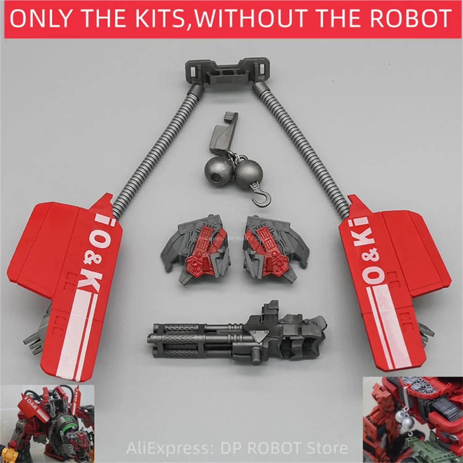 NEW Tim Design Iron Ball Upgrade Kit For Film Studio Series SS Devastator Action Figure Accessories