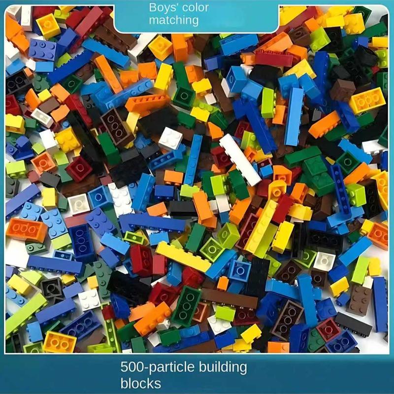 300-500 Small Particle Building Blocks Assembly Accessories Supplement Toy 13+, Educational Toys for Kids Ages 8 and Up