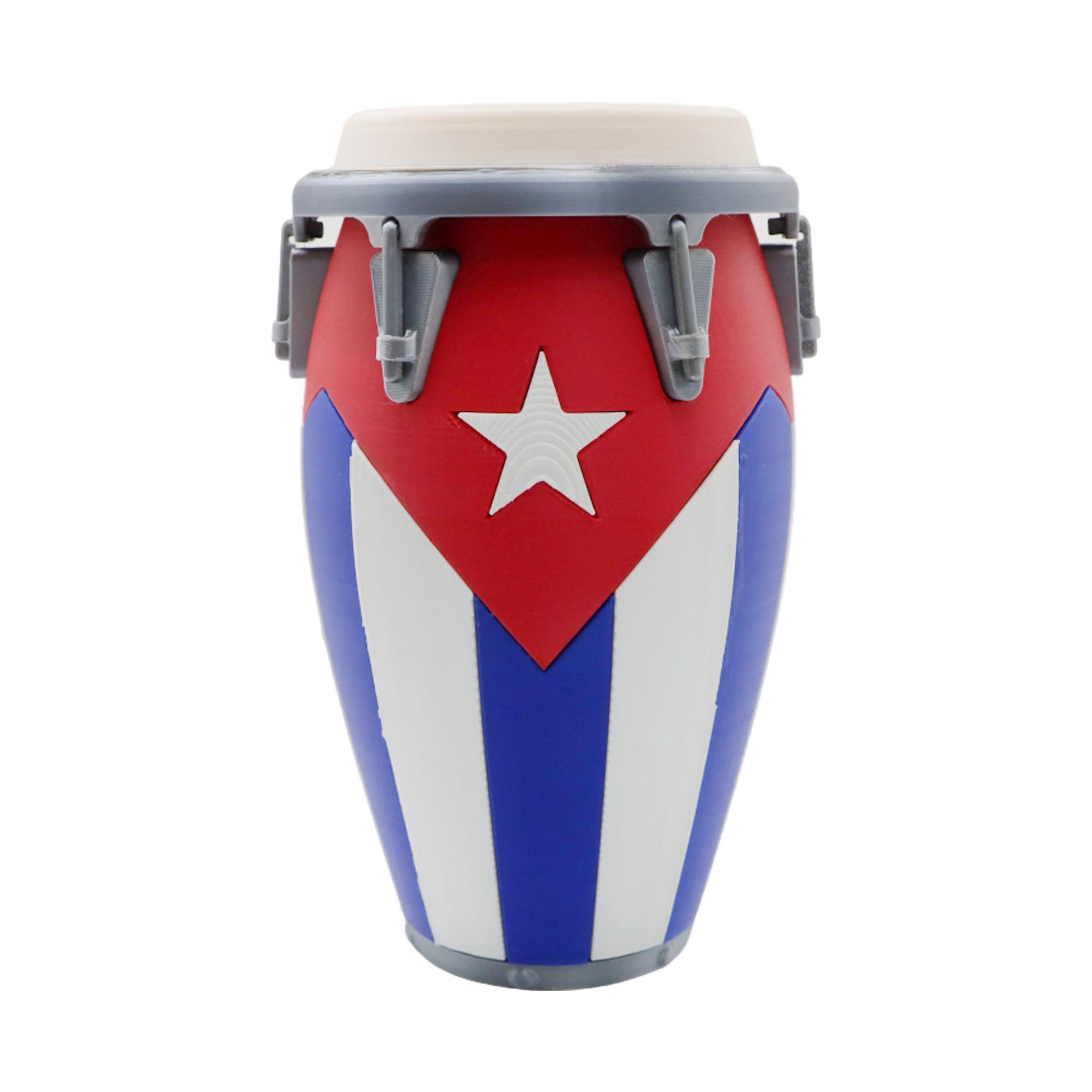 Conga Style Can Holder, 3D Printed 12oz Can Stand, Portable Drink Carrier, Unique Beverage Rack, Perfect for Parties and Festivals