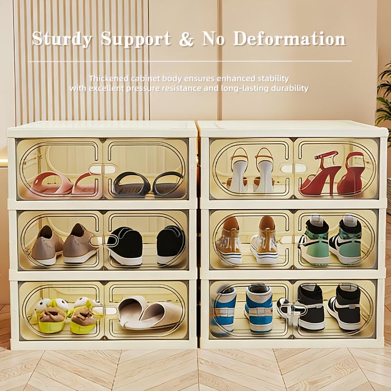 2026 Internet celebrity explosion 3/6/9 layers can be stacked to save space, organize shoe racks, family storage artifacts, dust saving space