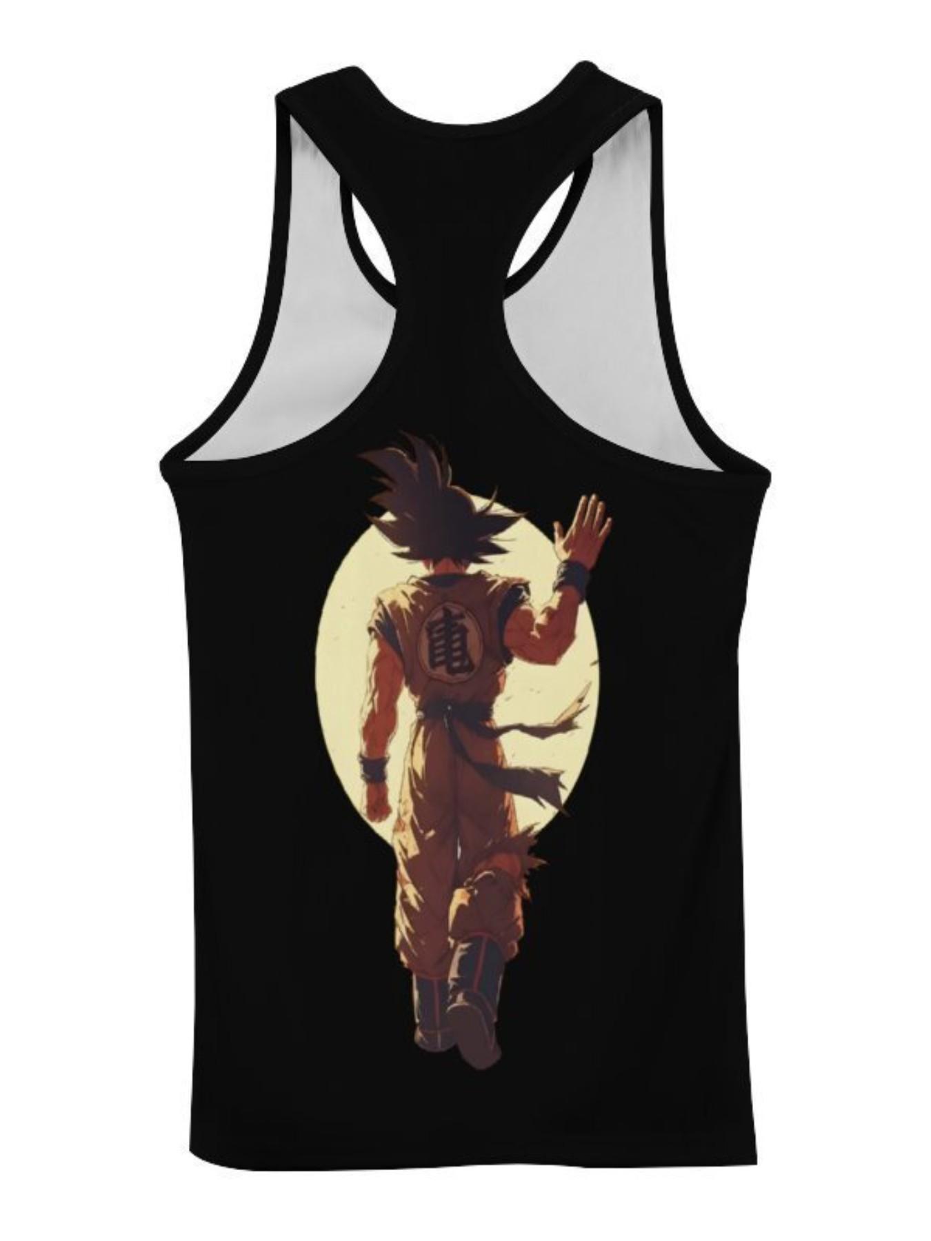 Dragon Ball DBZ, Sun Wukong, suitable forboth men and women, summer streetwear,80s and 90s patterns, teescotton anime vest,sports and fitness vest, men's gift