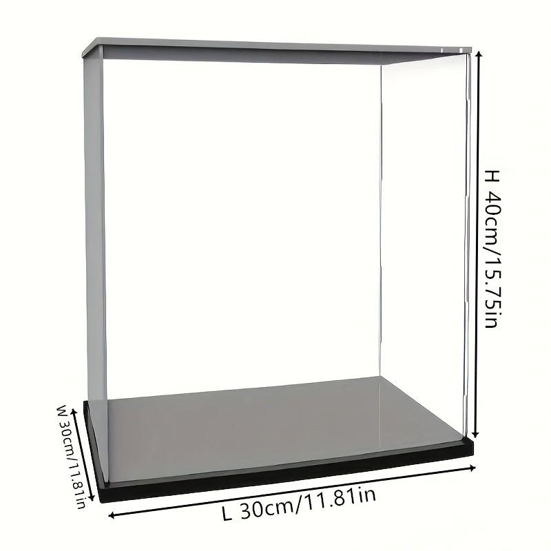 Transparent Acrylic Display Case, Stackable Doll Box, Vertical Assembly Stand, Base, Pop Character Dustproof Collector's Box