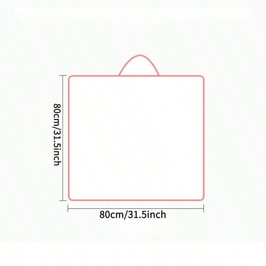 2pcs Baby Hooded Towel Set, Soft Skin-Friendly Wrap Comfortable Bathing Absorbent Cap Towels, Bath Blanket