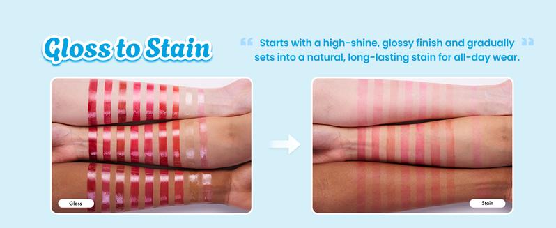 Colorgram Fruity Glass Tint Mini Set – portable dual gloss for dimensional shine & hydration