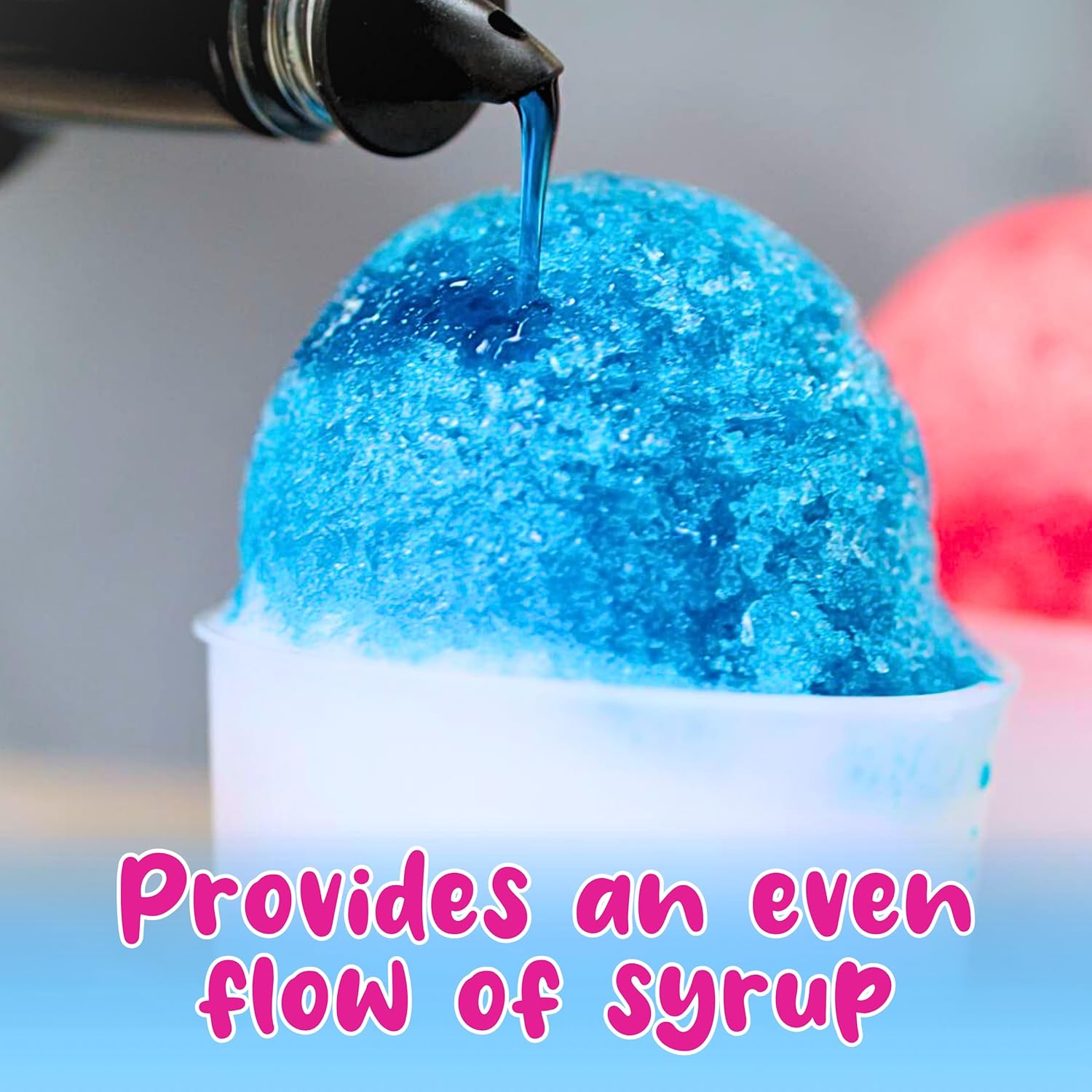 Syrup  Control Bottle Pourers, 10-Pack | Professional Pour Spouts, For Snow Cone & Drink Flavors