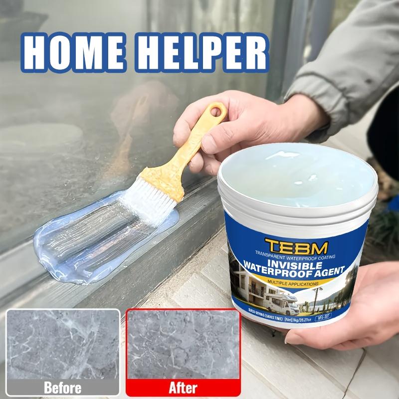 Transparent Invisible Sealing Waterproof Glue, Long Lasting Adhesive, Multi-Functional RV Roof Leak Proof Coating, Effective Waterproof Sealant for Home and RV Leaks Repair
