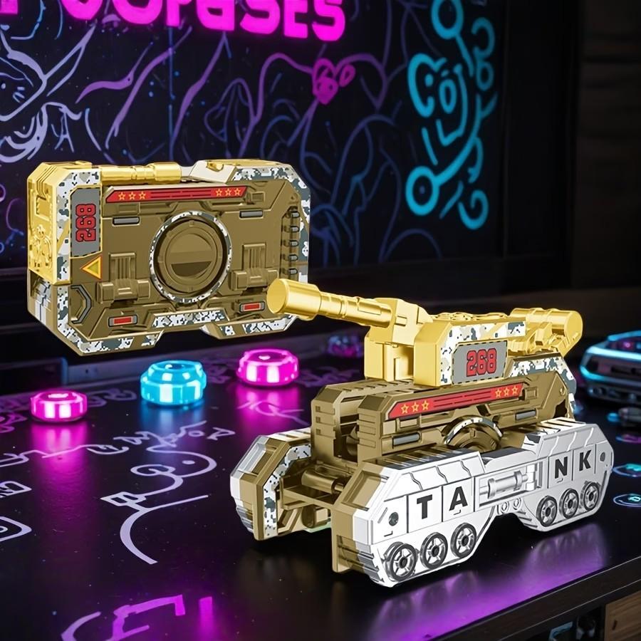 Creative Multifunction Transformable Missile Car Robot Fidget Spinner, Teen Sensory Relaxation Finger Twister, Perfect Holiday Party Gift