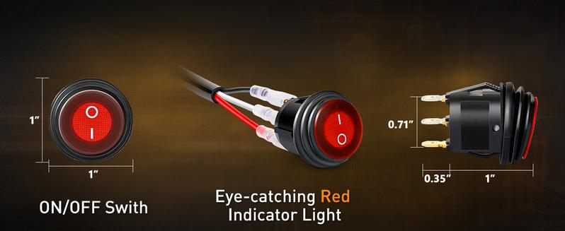 NAOEVO 4 Inch LED Pod Lights, Spot Flood Amber Lights with 2 Leads Wiring Harness, Cube Pods for Truck, Boat, ATV, UTV, 2 Pcs (Amber)