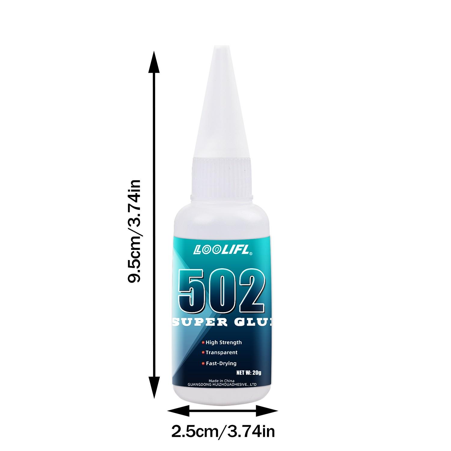5pcs Super Glue, 0.7oz Liquid Adhesive, Durable Multi-Purpose Bonding Agent, Ideal for DIY Projects, Craft Supplies, Repair Needs