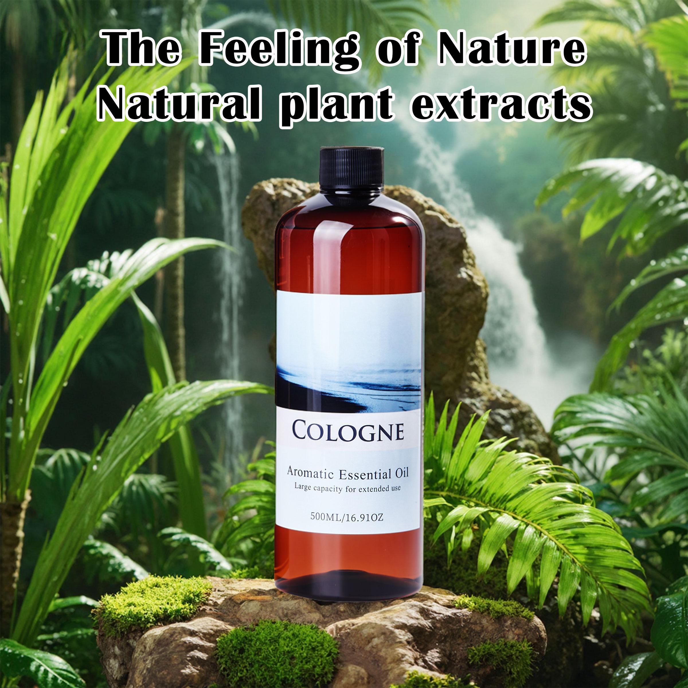Large Bottle Essential Oil Refill Liquid 500ML/16.9oz Natural Aromatherapy Home Fragrances Scented Oils Long-Lasting Fragrance for Hotel Car Home Office Diffusers Humidifiers DIY Candles Gifts