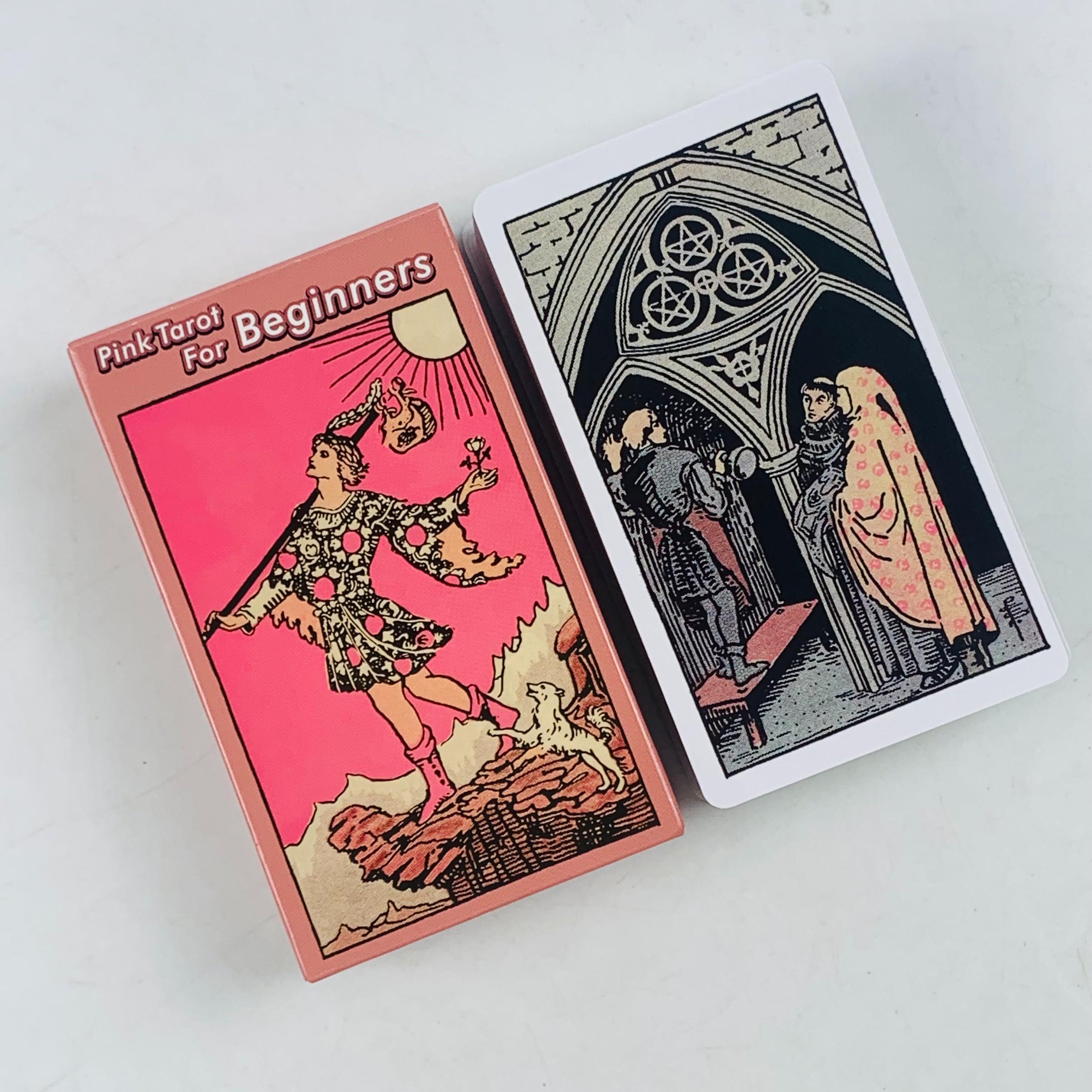 78 Mystery Realm Tarot Cards, Beginner-Friendly Divination Deck, Spiritual Exploration Guide for Easter, Christmas, Halloween, Fun Gathering Game