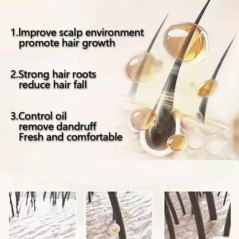 Selenium Disulfide Hair Care Shampoo, Oil Control Refreshing Anti-Dandruff Anti-itch, Scalp Cleansing Cleanser, Haircare Comfort, Hair Growth, Use 3-5 times per week Conditioner nourish