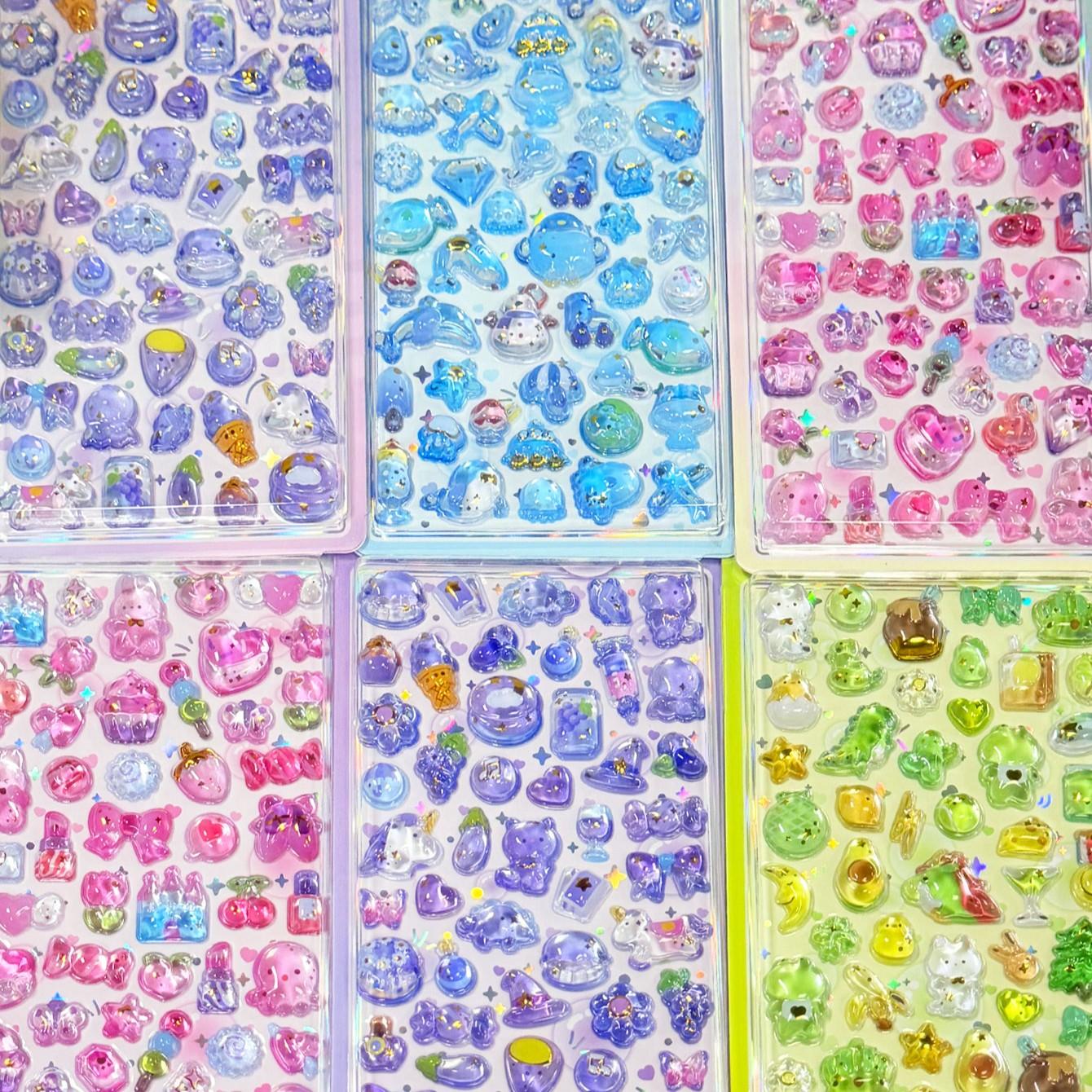 Handmade Reward Puzzle Journal Gouka Sticker Art, Creative DIY Craft Book for Kids & Adults, Educational Fun Activity Notebook