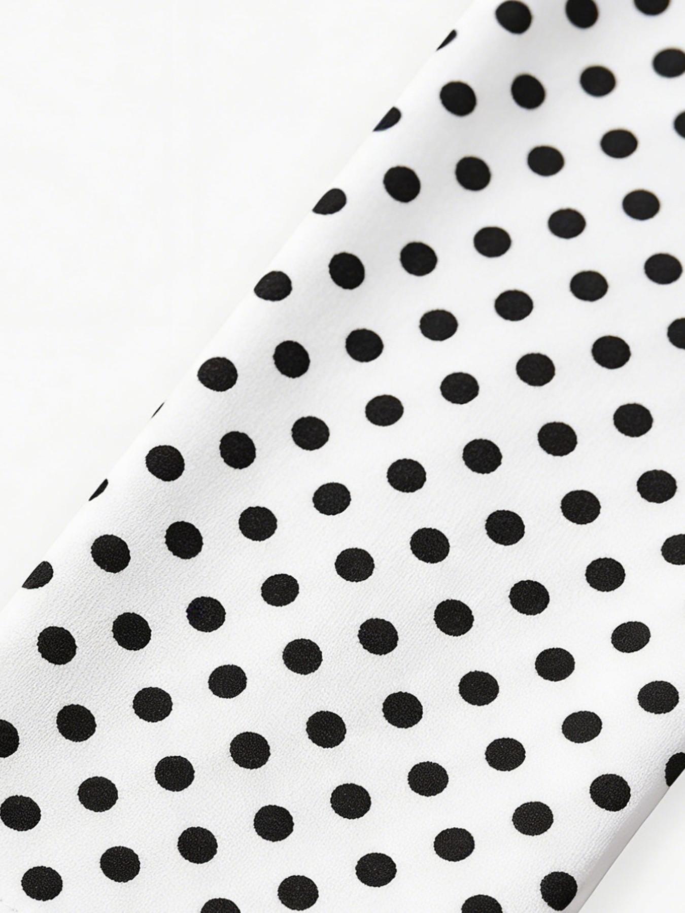 Tiktok Viral 2026 Women's 2 Pack Polka Dot Set, Halter Neck Deep V Crop Top & High Waisted Capri Leggings, Y2K Retro Streetwear, Outfit, Stretchy