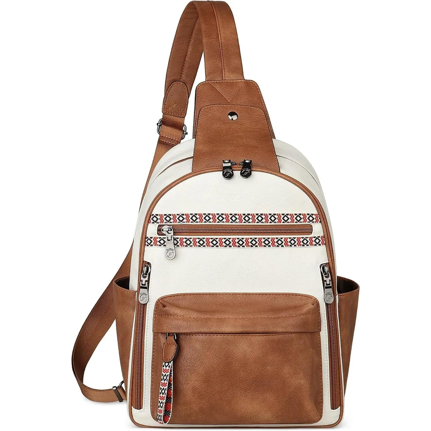 Large Sling Bag for Women, Designer 10L Leather Crossbody Purse | Anti  Sling Backpack, RFID Fanny Packs for Travel, Ideal for  Walking Daily Errands