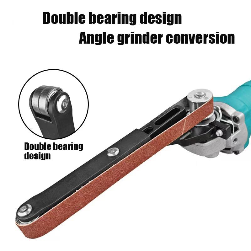 Angle Grinder Conversion Belt Sander, Multifunctional Tool for Efficient Sanding, Ideal for DIY and Workshop Use