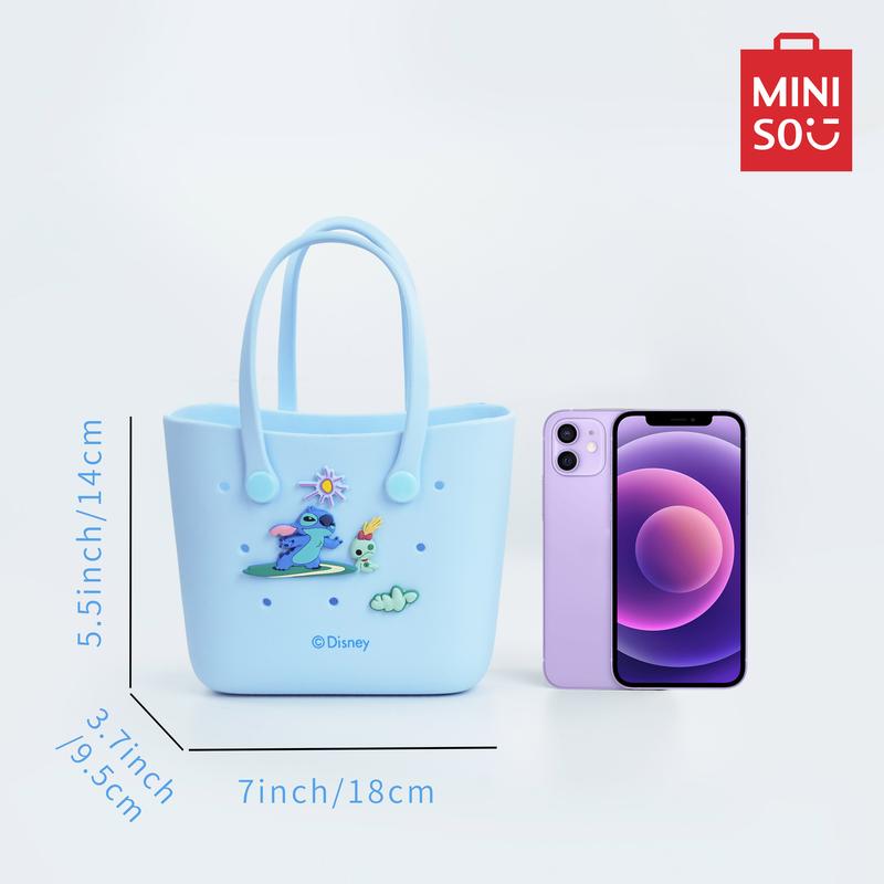 [Gift Bag]Disney Mini Lunch Bag for Women & Girls | Durable Crocs-Inspired Tote | Small Size with Handle | Cute Bento Bag for School, Work, Lunchbox Colorful lunch bag women lunch bag women,Holiday & Holiday Haul