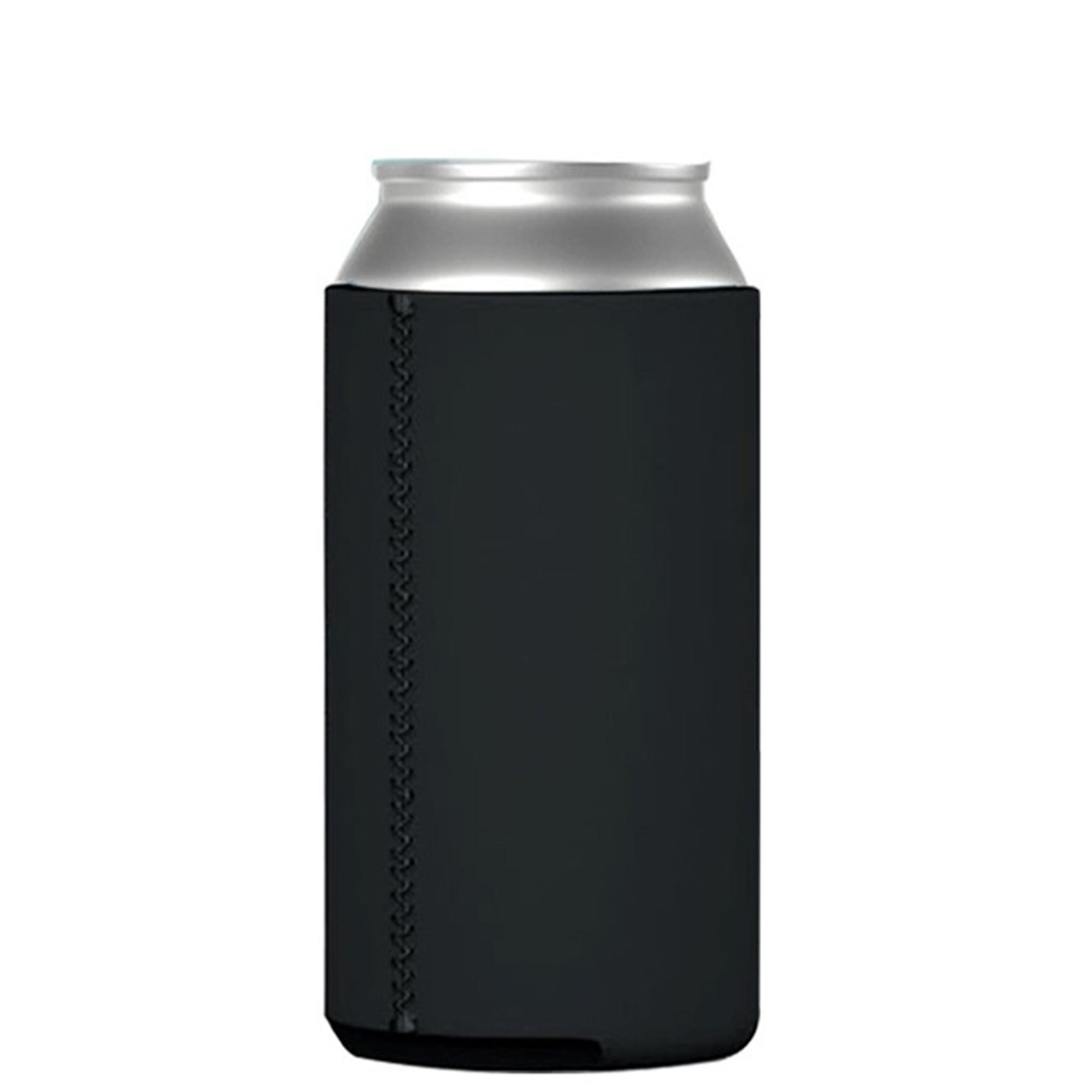 Sealed Can Cooler Fizz Lid Can Cover for 12 oz Regular, Slim Skinny Cans & As Thermal Bottle, 4-in-1 Insulated Vacuum Stainless Steel Carbonated Cold Drink Holder - Leopard