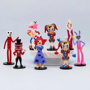 The Amazing Digital Circus Figure Pomni and Jax Plushie Doll Toys Cute Amazing Digital Circus Figure Kids Children Christmas