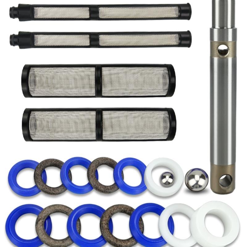 Spray Machine Accessories Repair Kit, Essential Parts for Spray Equipment Maintenance, Durable Components for Reliable Performance