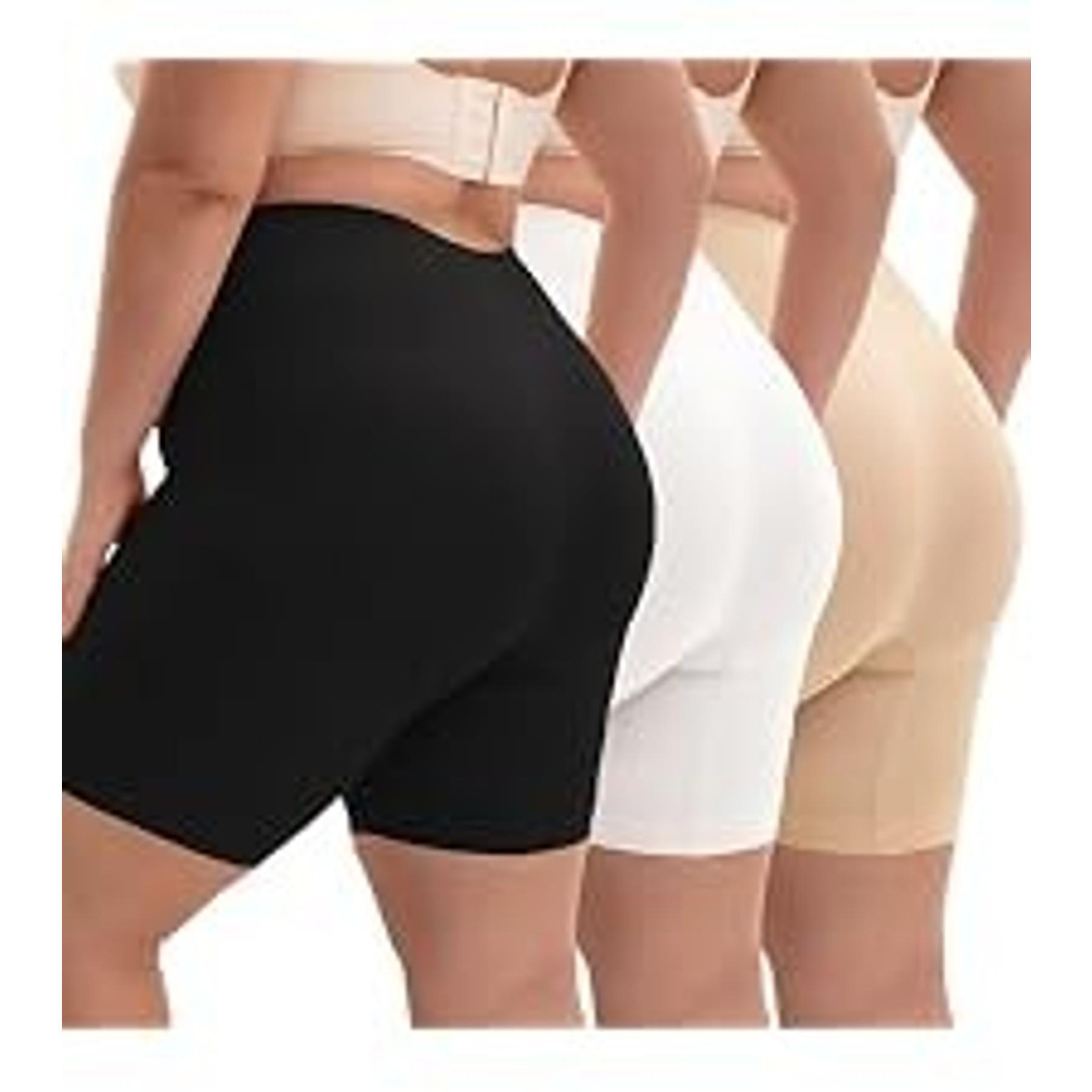 Plus Size XL-6XL Big Curvy Woman Cotton Underwear High Waist Briefs 5-Pack(Gift)