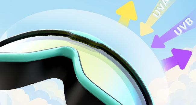 MERSUN 2 Pack Kids Swim Goggles for 3-15 UV Protection Anti-Fog High Definition Waterproof Adjustable Goggles for Boys and Girls - Safety anti-uv swimming goggles swim glass anti-fog swimming goggles Swimminggoggles Nose Clip