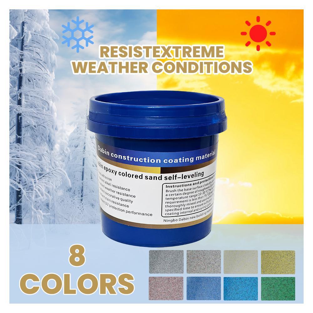 Glossy home Flooring Equipped with A Complete Epoxy Sand Foor Paint Range of Tools Various Sizes and Colors Epoxy Floor Paint Waterproof