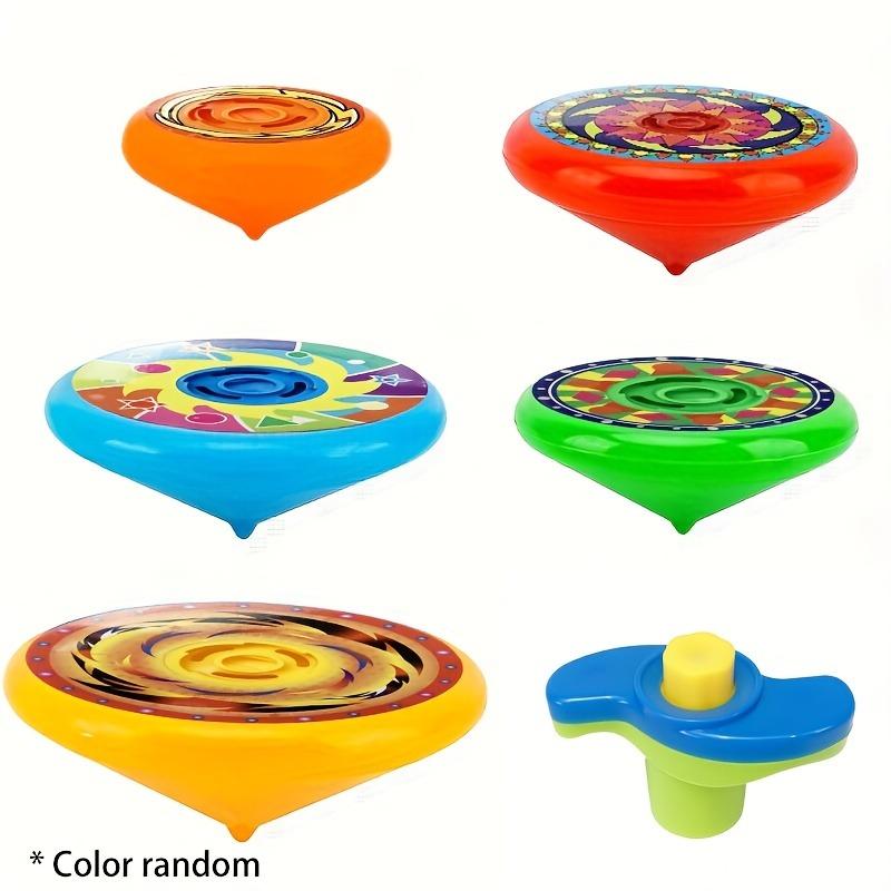Stacked music gyro toy (1 set), colorful multi-layer spinning music, fun launcher spinning toy, parent-child interactive tabletop game gyro battle toy