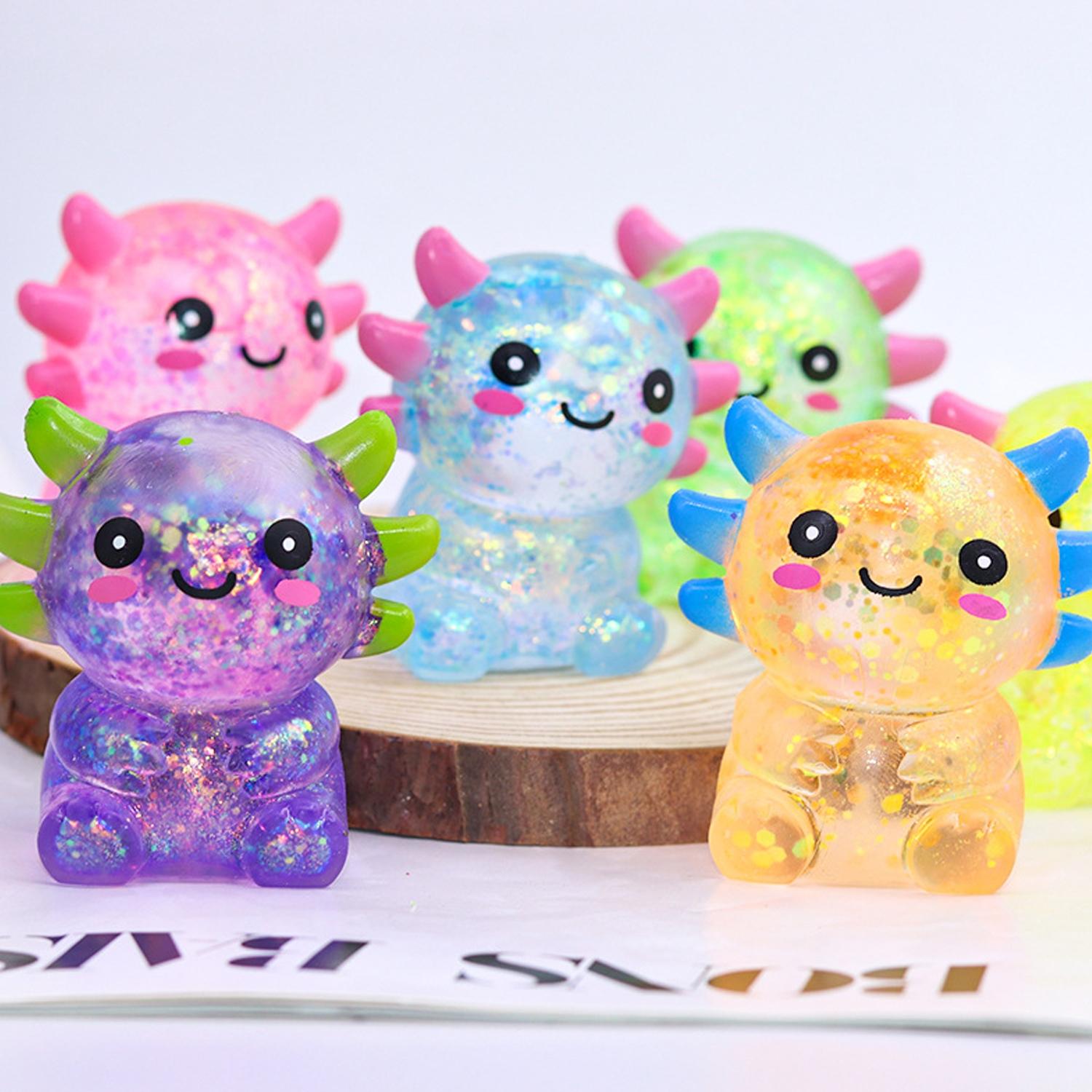 6pcs/set - Novelty stress relief toy blind box, Stress relief fidget, pressure resistant kneading, slow rebound kneading, suitable for home, school, gatherings, parties, events, and giving to family and friends