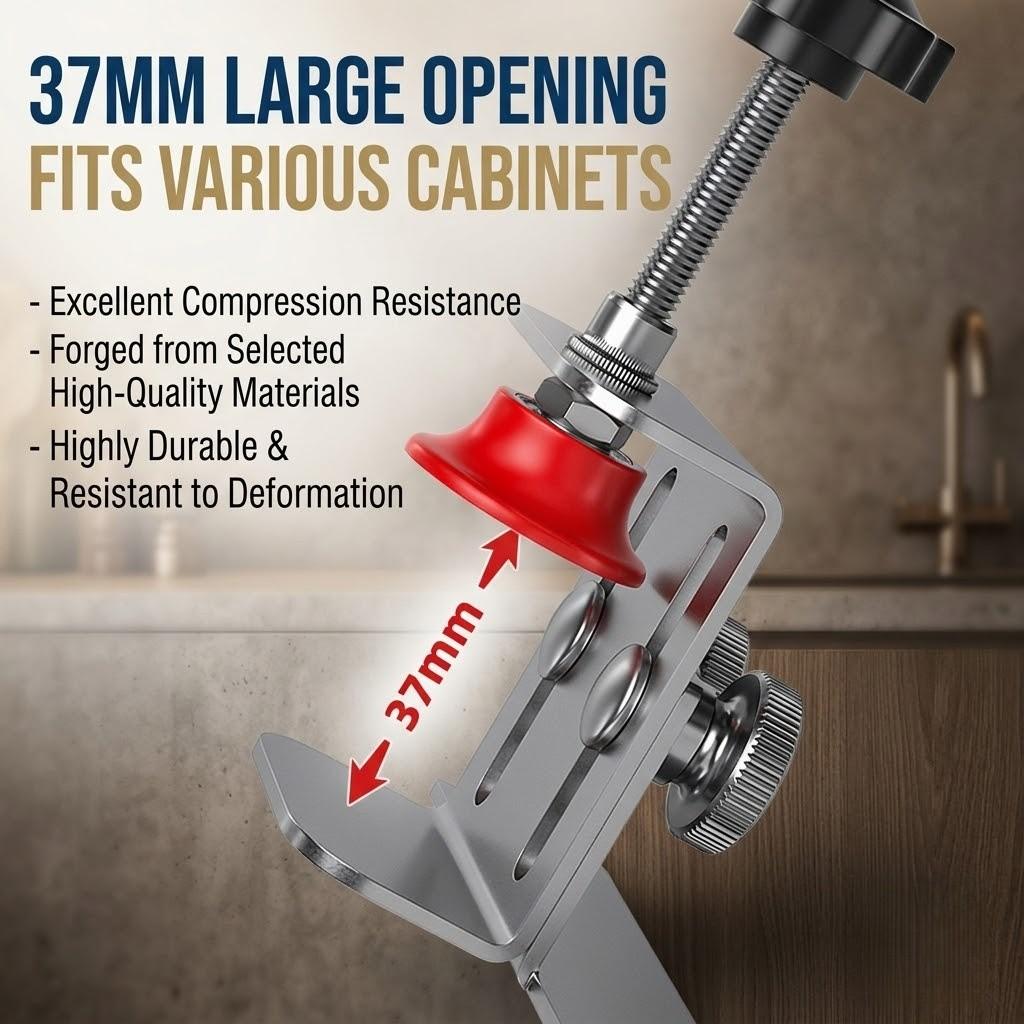 Cabinet Clamps, Secure Clamp, Face Frame Clamps for Installing Cabinets, Heavy Duty, DIY Home Renovation，Woodworking Tool