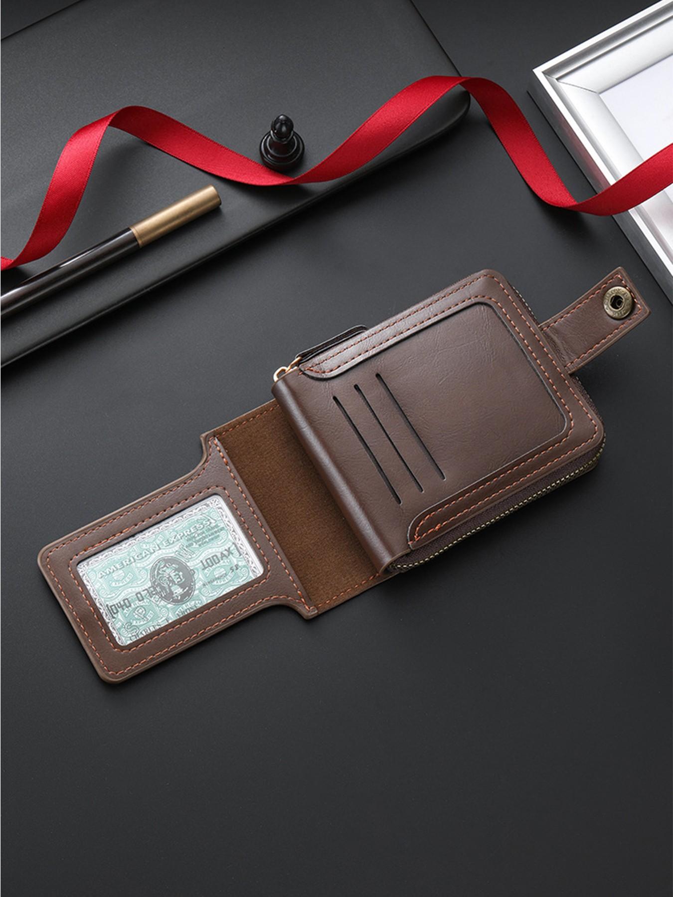 God Is Good Men's Short Zip Wallet, Piano Style Multi-Card Slot Large Capacity, Christian Faith Theme Daily Commute Card Holder, Perfect Gift