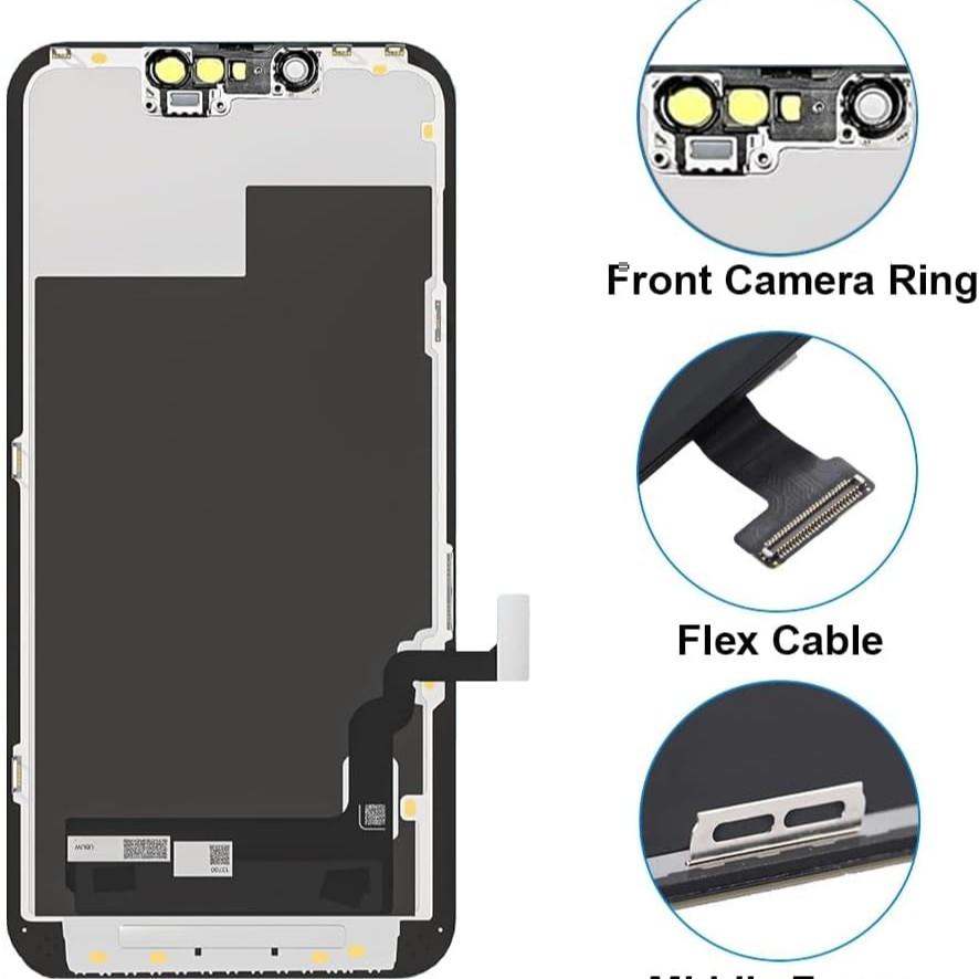 OLED/INCELL for iPhone 14 14Plus 14Pro 14Promax Screen Replacement  LCD,Compatible ,3D Touch LCD Display Digitizer Assembly with Repair Tools Screen Protector