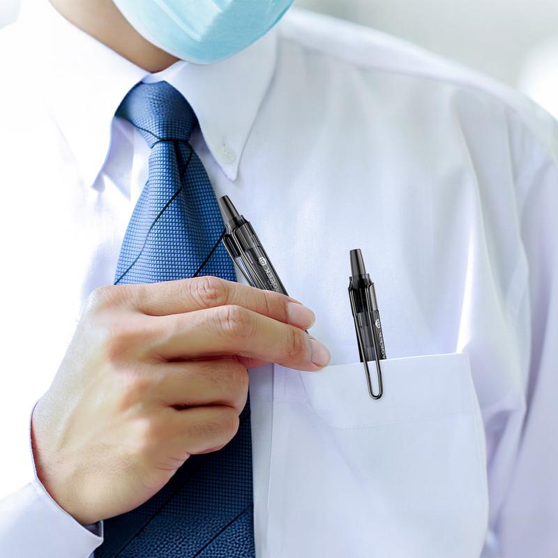 STAGEEK G1 Gel Pens, 24PCS Gel Ink Pens, 0.5mm Medium Point Retractable 12 Pack Blue Ink Pens for Journaling, Writing, Back to SchoolEssentials,Teacher Gifts, School, Office,Boyfriend Gift, SchoolSupplies 2024 (Blue/Black)