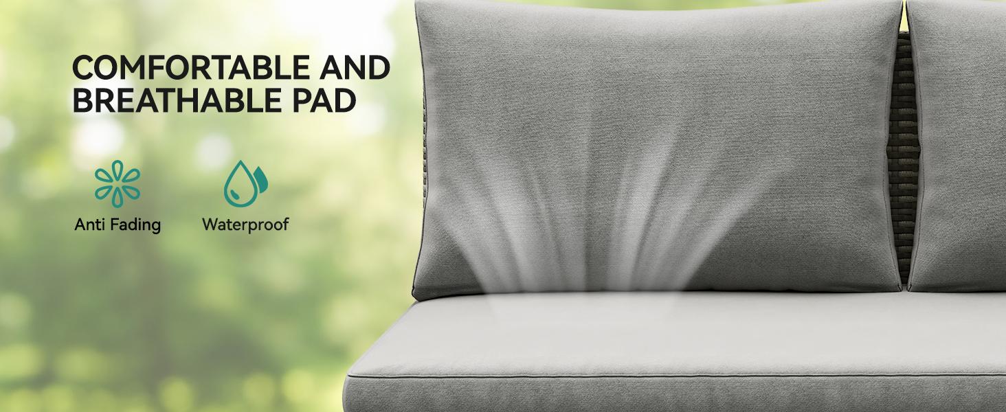 【Dealsforyoudays】Yitahome Patio Furniture Set, 6-Piece and 7-Piece, All-Weather PE Rattan Wicker Outdoor Sectional Sofa with Soft Cushions & Coffee Table, Patio Conversation Set for Backyard, Garden, Porch, Balcony 【Dealsforyoudays】Yitahome Patio Furniture Set, 6-Piece and 7-Piece, All-Weather PE Rattan Wicker Outdoor Sectional Sofa with Soft Cushions & Coffee Table, Patio Conversation Set for Backyard, Garden, Porch, Balcony