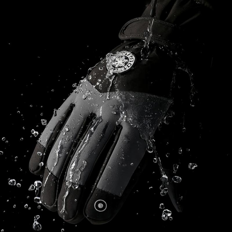 Winter Ski Gloves Waterproof Windproof Thick Warm Non-Slip Touchscreen Compatible for Cycling Driving Outdoor Sports Outdoor Activity Gloves