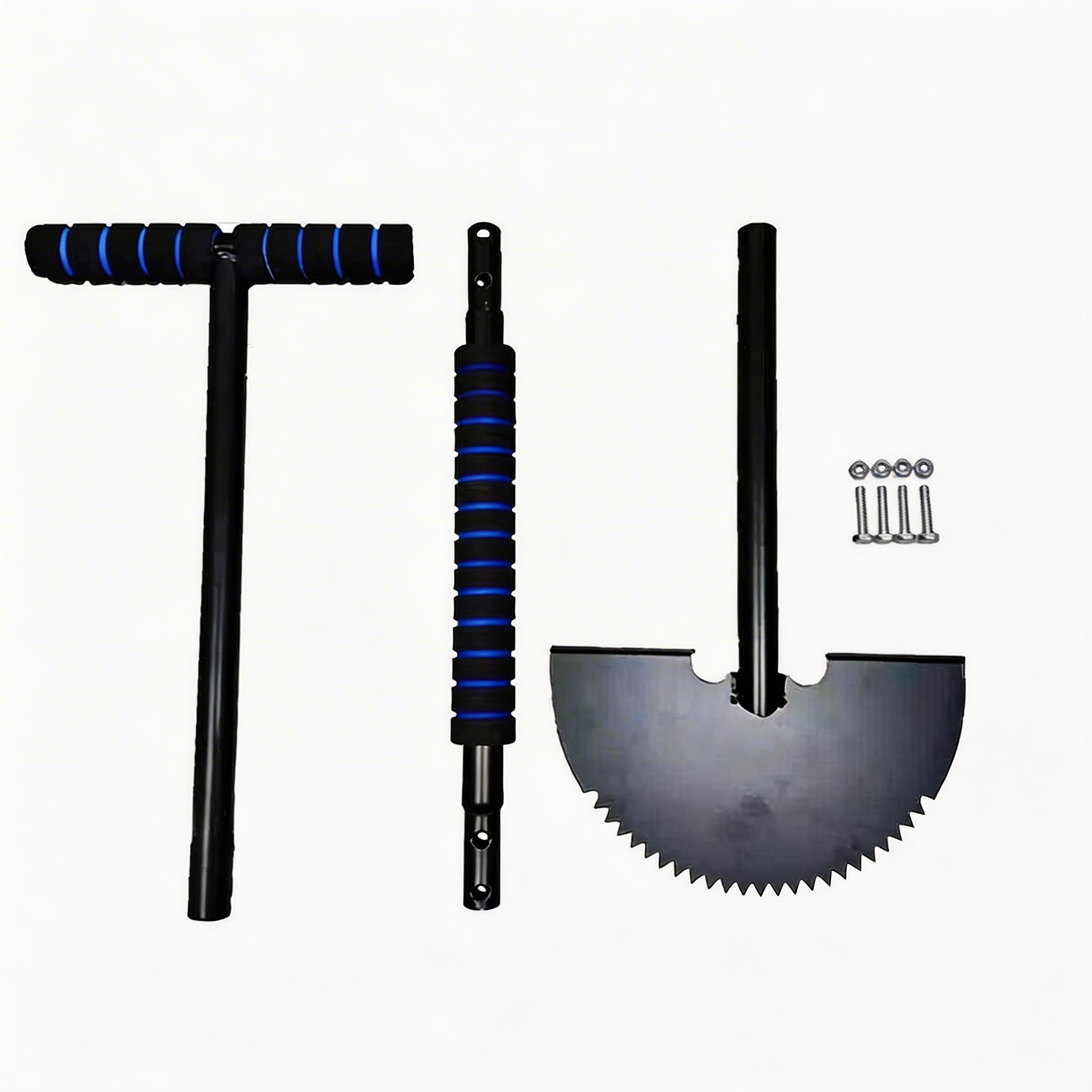 Manual Lawn Edger Tool, Semi-Circular Moon Shape Weed Cutter, Garden Yard Lawn Edge Trimmer, Gardening Border Cleaner, Essential Gardening Gear