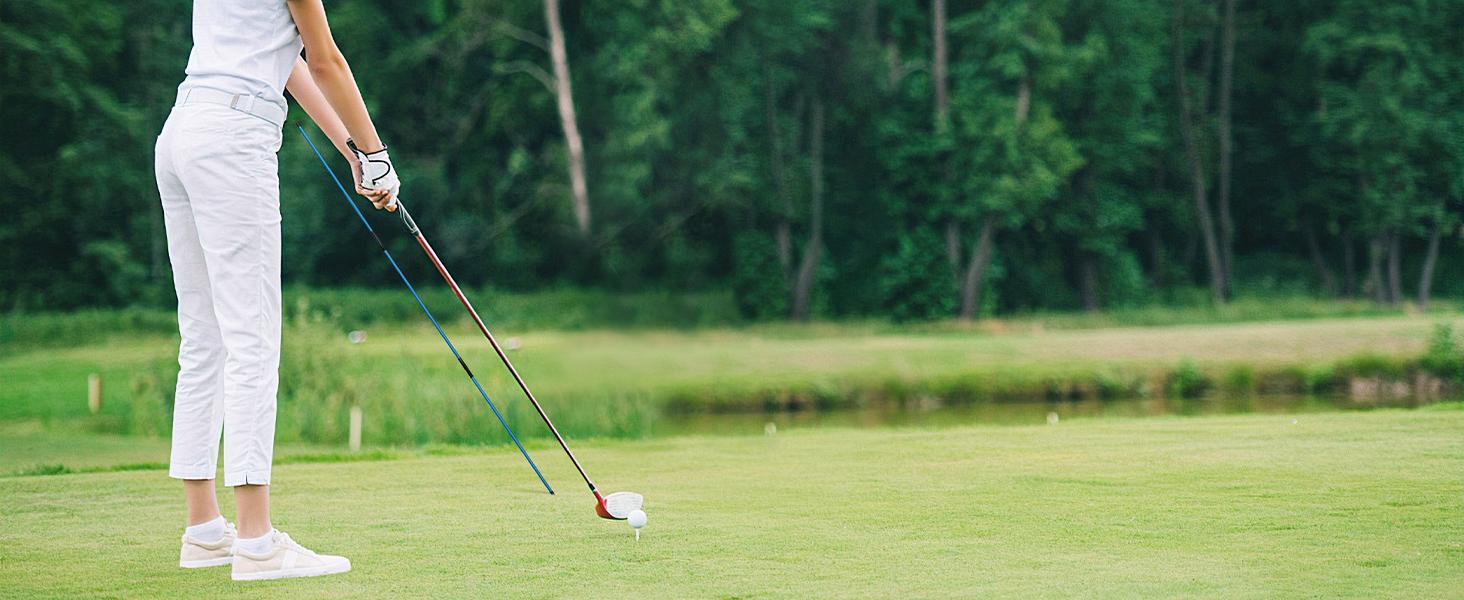 MoKo Golf Alignment Stick, 2-Pack 48" Collapsible Golf Training Aid for Aiming, Putting, Posture Correction - Lightweight Fiberglass Sticks with Clear Tube Case MoKo Golf Alignment Stick, 2-Pack 48" Collapsible Golf Training Aid for Aiming, Putting, Posture Correction - Lightweight Fiberglass Sticks with Clear Tube Case