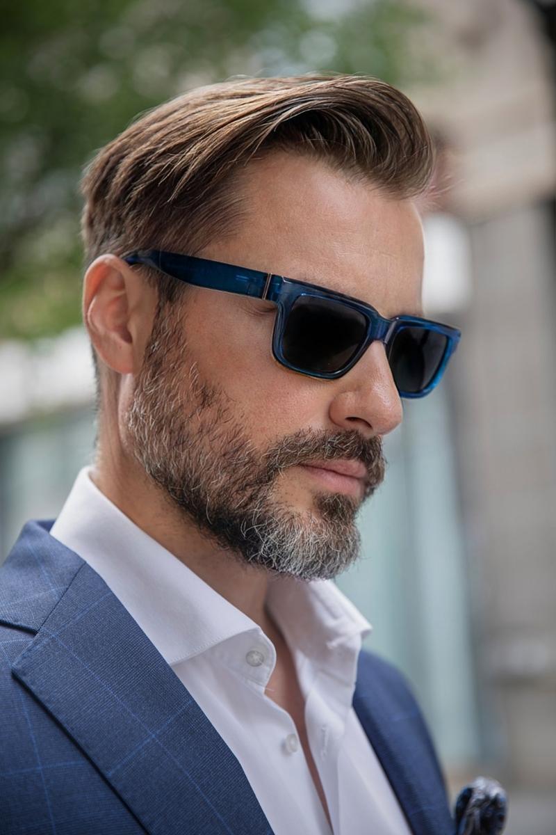 ZENOTTIC Unisex Daily Rectangle Sunglasses Luxury Thick Frame Polarized Lenses UV400 Protection Driving Outdoor Essential Back to School Gift