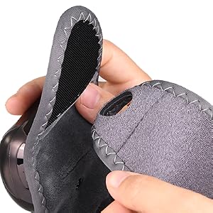 Rechargeable Cordless Wrist Heating Pad - Adjustable 5 Heat Levels & 3 Vibration Modes, Fits Left & Right Hands for Work, Travel, Exercise