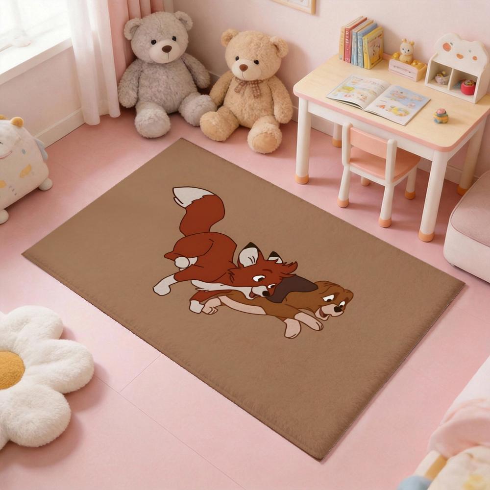 l-lanvins brand Floor Mat Thickened Soft Flannel Rug – Non-Slip, Absorbent & Wear-Resistant Indoor Mat for Entryway, Living Room & Daily Home Use