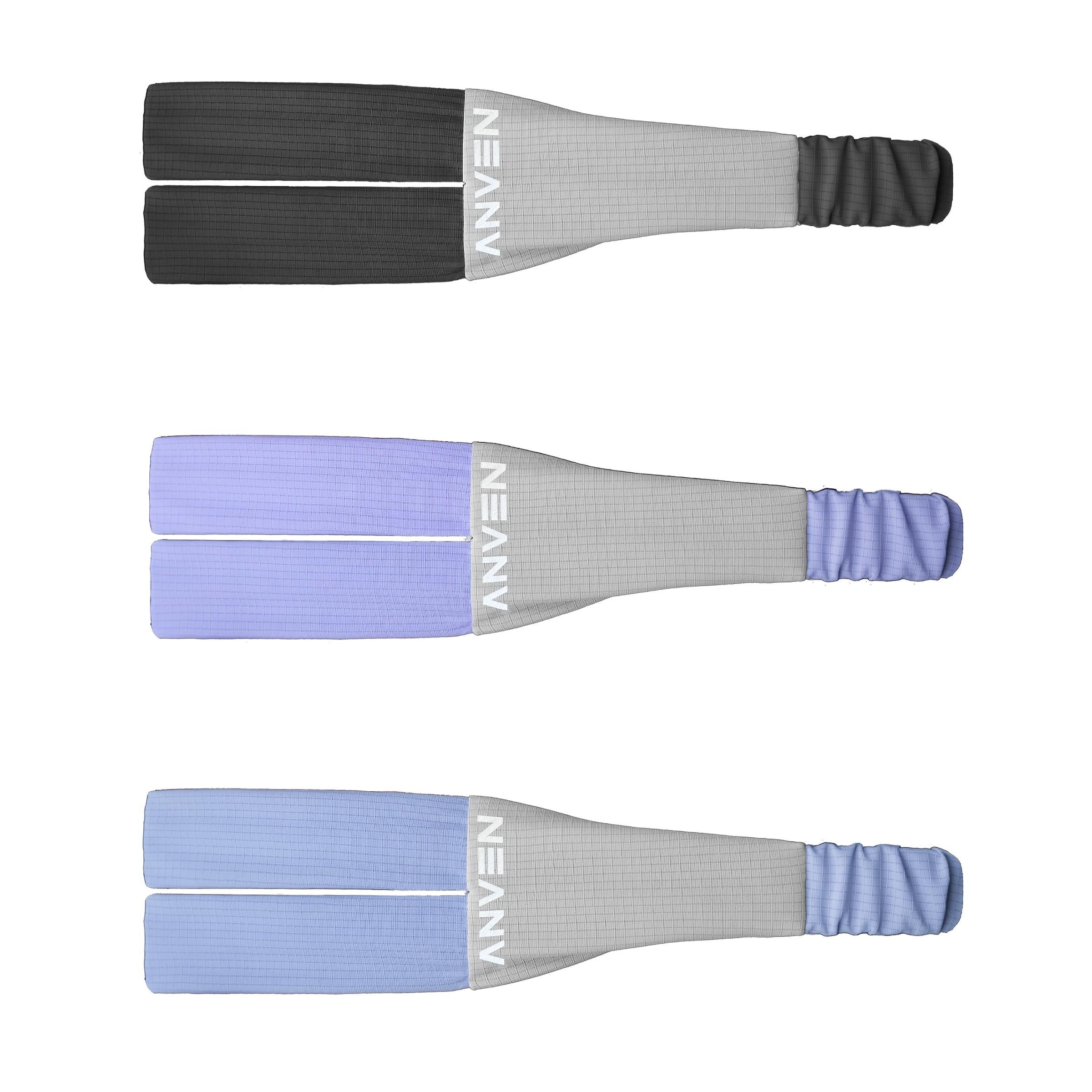 3-Pack Unisex Multifunctional Hair Bands, Lightweight Breathable Sweat-Proof Headbands, Elastic Skin-Friendly, Ideal for Various Sports