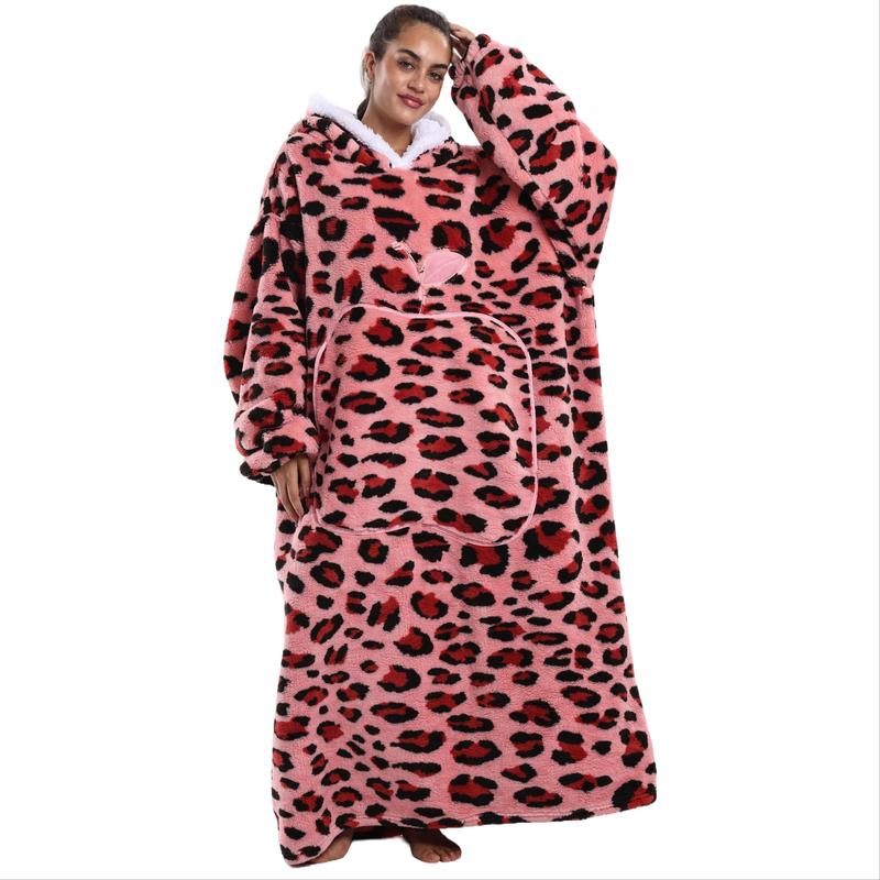 Oversized Blanket Hoodie, Hooded Blanket for Women, Solid color Ultra Soft Warm Wearable Blanket Sweatshirt Women Men Adult, Soft Cozy Blanket, Gift for Ladies, Christmas Gift Valentine's Day gift,Christmas Gifts For GF