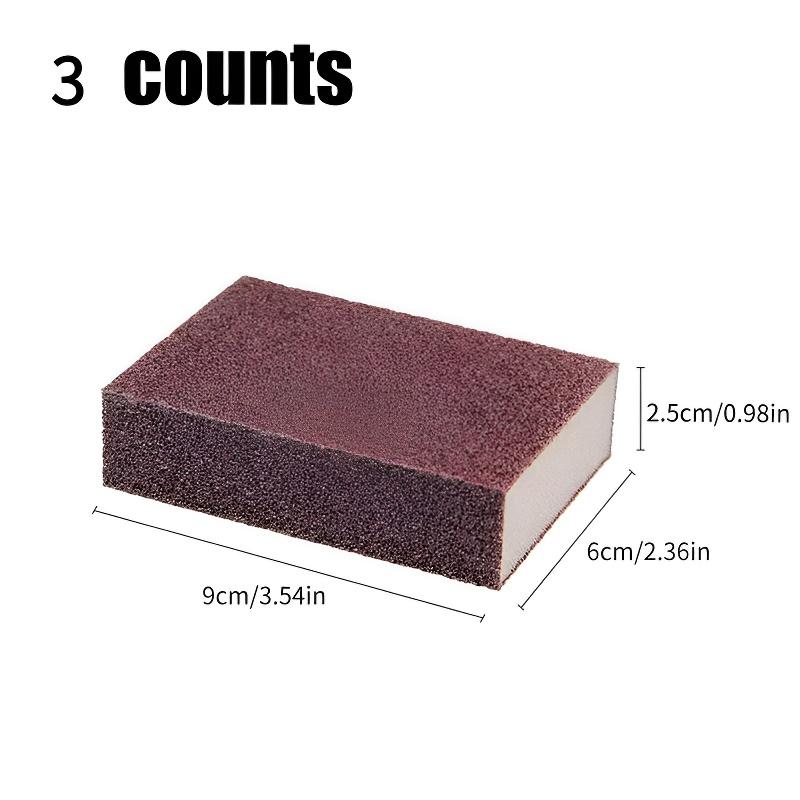 3 Pack Magic Emery Cleaning Sponge Rust Remover for Kitchen Pots Powerful Decontamination Tool Versatile Household Cleaning Gadget 3 Pack Magic Emery Cleaning Sponge Rust Remover for Kitchen Pots Powerful Decontamination Tool Versatile Household Cleaning Gadget