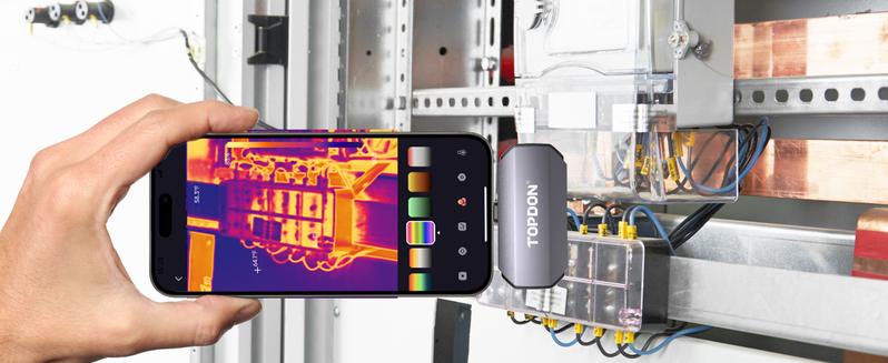 TOPDON TC002C Thermal Camera for iPhone 15 Series & iPads with Type-C Port 256x192 IR High Resolution Thermal Imager Infrared Test Report -4°F to 1022°F Temp Range Upgraded Version of TC002 Cellphone Smartphone