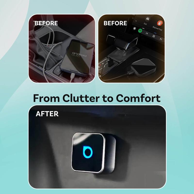 Ottocast Mini Cube 4.0 Wireless CarPlay/Android Auto Adapter