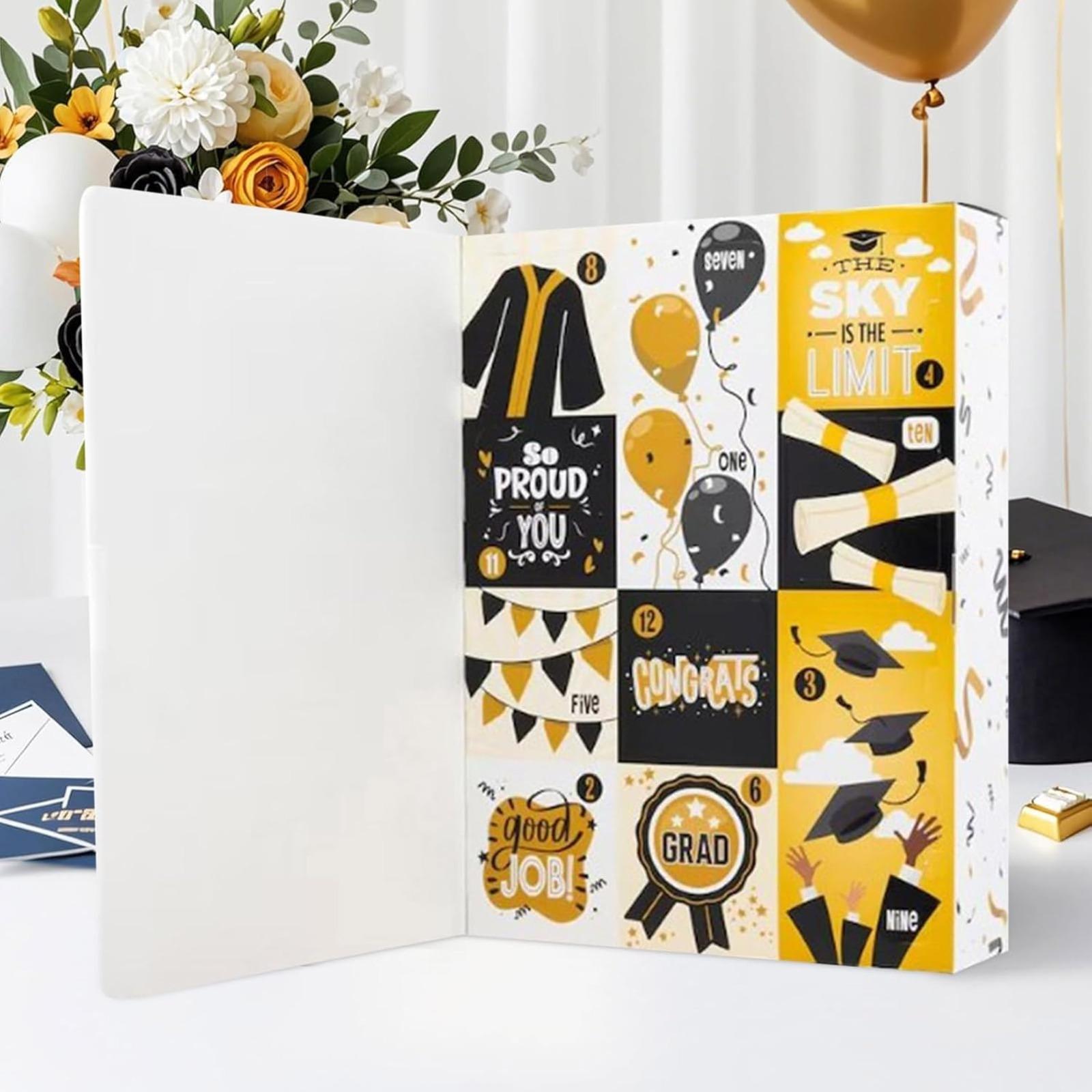 Graduation Countdown Gift Box, 12-day Graduation Countdown Gift Box ...