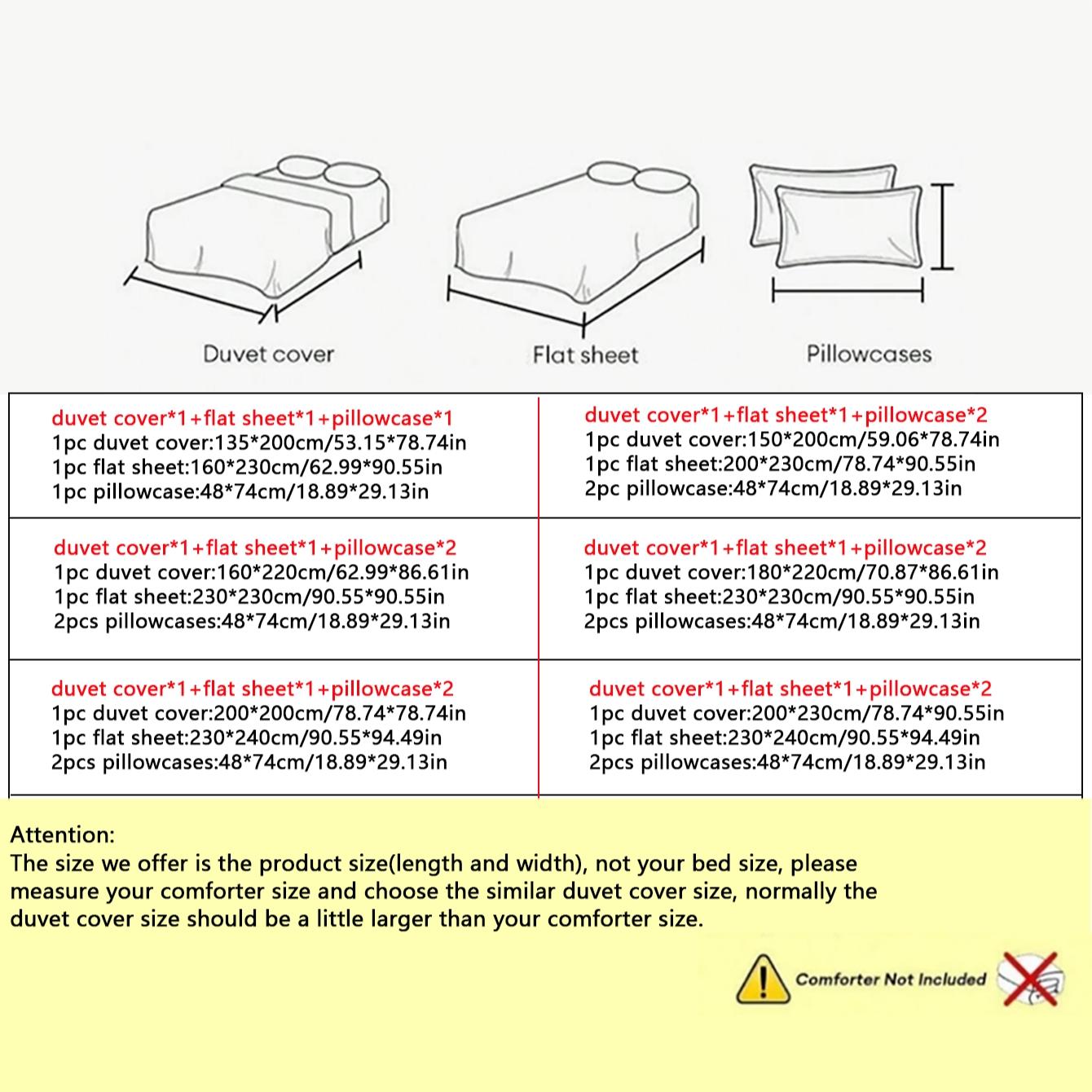 4pcs Double Layer Soft Bedding Set, Cartoon Sheet Set, Single Person Three-Piece, Suitable for Bedroom, Guest Room, Dormitory