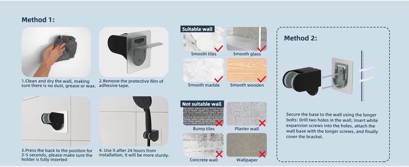 Hibbent All Metal 10'' Dual Filtered Rainfall Shower Head Combo, High Pressure Handheld Shower Head with 16'' Adjustable Extension Arm, 20 Stage Shower Filter, 10-spray, 71'' Hose Hibbent All Metal 10'' Dual Filtered Rainfall Shower Head Combo, High Pressure Handheld Shower Head with 16'' Adjustable Extension Arm, 20 Stage Shower Filter, 10-spray, 71'' Hose