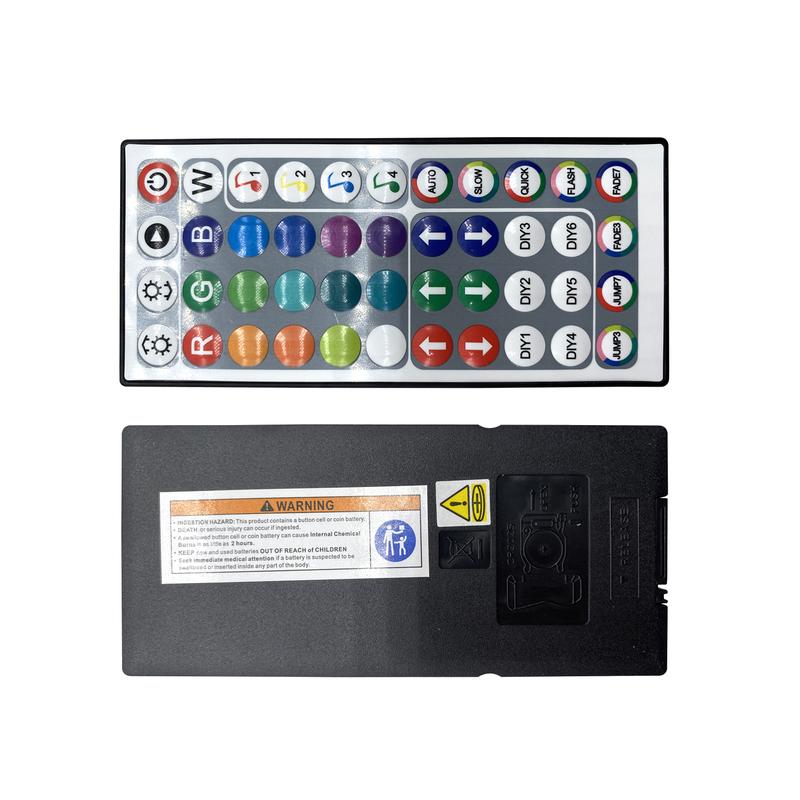 QIANGHE 100ft Music Sync LED Strip Lights RGB Color Changing with Remote & APP Control for Bedroom Home Decoration 16 Million Colors Cuttable Easy Install