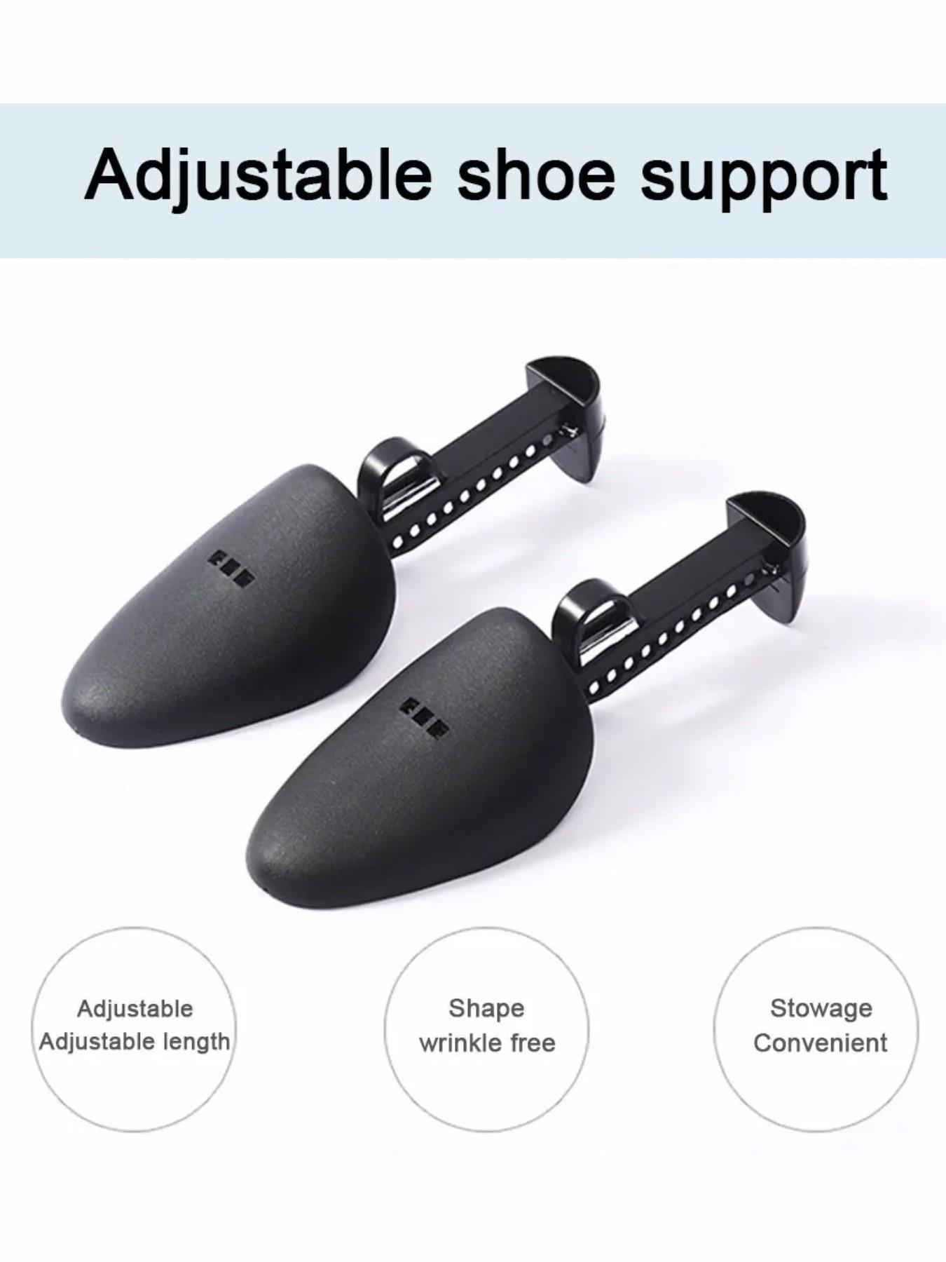 Adjustable Plastic Shoe Stretcher, Unisex Leather Shoe Form & Sports Shaper, Suitable for Sport Shoes and Casual Shoes